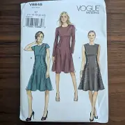 NEW Vogue V8848 Misses Dress Sewing Pattern Size 14-22 UNCUT