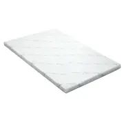 Single Size | Cool Gel Memory Foam Mattress Topper w/Bamboo Cover 5cm