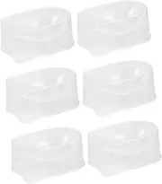 Portable Dipping Powder Storage Box for Nail Dip Powder Sturdy Plastic Nail Dip Powder Container