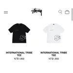 🇺🇸23 STUSSY INTERNATIONAL TRIBE TEE 24字母短袖T恤 潮流 滑板 正品代購