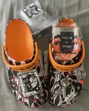 Crocs Stance x B. Thom Stevenson Classic Clogs Men 9/Women 11 Limited Edition