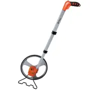 SitePro 31-RS312M Contractor 32cm Measuring Wheel - M, DM, Fluorescent-Red