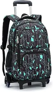 [YOUBAG] YUB Rolling Backpack On Wheels High-Capacity School Bag Backpacks for Students Climbing Stairs