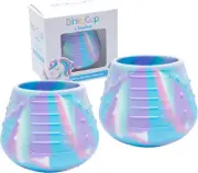Easytots Dinkycup 2 X 50Ml | Open Re-Balancing Baby Cup | BPA Free Silicone |...