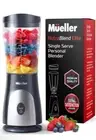 Mueller Personal Blender & Food Processor, 15 Oz Travel Cup, Shakes & Smoothies