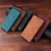 For Samsung Galaxy S23 S22 S21 S20 FE Magnetic Flip PU Leather Card Wallet Case