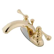 Kingston Brass GKB764.BL English Country 1.2 GPM Centerset - Brass