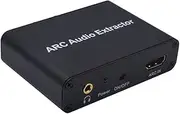 Aluminum HDMI ARC Audio Extractor Digital DAC to RCA Coax SPDIF 3.5MM Converter Adapter Spare Part Accessory