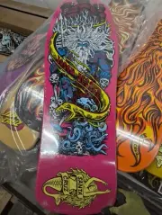 Santa Cruz Jason Jessee NEPTUNE Rare Pink re-issue skateboard deck