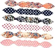 FOYTOKI 6pcs Hair Bun Maker Floral Hair Donut Shaper for Quick and Easy Updos for Women and present