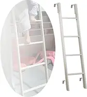 Bunk Bed Ladder Indoor Or Outdoor Suspended Bunk Bed Ladder with 4 Hooks Kids Adult Metal Step Climbing Ladder, Load Capacity 150 Kg/330 Lbs (Size : 130cm/50)