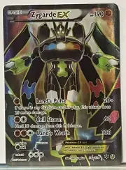 Pokemon Tcg Zygarde FA EX Promo 54a/124 Fates Collide Alternative Art - TCG