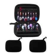 ZANLURE Portable Fly Fishing Lure Box Spinner Spoon Bait Trout Flies Fish Hook EVA Hard Storage Case