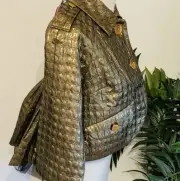 NWT BETSEY JOHNSON RARE GOLDIE GLEE JACKET COAT~SIZE 8 FROM BJ BOUTIQUE IN NY