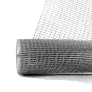 Fencer Wire Welded Wire Fence 50 ft x 24" Galvanized Steel w/ Mesh 1/2 in x 1 in