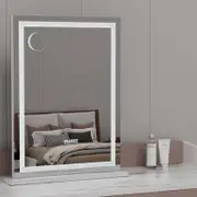 Embellir Bluetooth Makeup Mirror 58x80cm Hollywood Vanity with LED Light Crystal