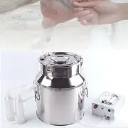 Electric Milking Machine Kit,Pulse Goat Milking Machine, Electric Vacuum Pump Milker Machine with Pulse Controller5L Bottle and 2 Milker for Sheep Cow Milking Kit,Chargingfor-Sheep