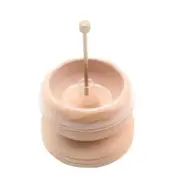 Rotating Wooden Clay Bead Spinner