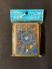 Pokemon Center Ancient Design Deck Shield 64 Sleeves Exclusive Sealed Japan F/S