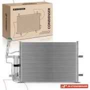 New AC A/C Condenser with Receiver Drier for Mazda 3 2004-2009 L4 2.5L w/Bracket (for: Mazda)