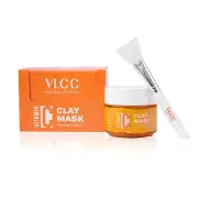 VLCC Vitamin C Clay Mask 100 gm, Orange