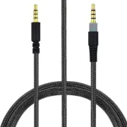 For HyperX Cloud Alpha Gaming Headphone Cable Nylon Braided Replacement Cable