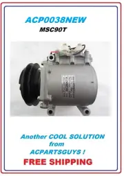 Direct fit A/C COMPRESSOR for MITSUBISHI MSC90T 24 VOLT AKC200A252 AKC200A271
