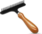 Carpet Rake, Hand Held, for Matted Carpet, Fluff Carpet, Portable, Shag Rug Rake