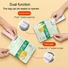 Travel Bag Sealer Mini Sealing Machine Portable Usb Rechargeable with