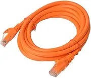 8Ware Cat6a UTP Ethernet Cable with Snagless, 3 Meter Length, Orange