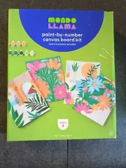 Mondo Llama paint by number Canvas Board Kit
