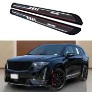 2PCS Running Boards Side Steps For Cadillac XT6 2020-2025 Fixed Pedals Nerf Bars