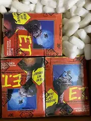 1982 Topps E.T. The Extra-Terrestrial Unopened Wax Box BBCE Sealed 36 PACKS