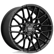 19 20" American Racing Wheels Modern AR927 Barrage Satin Black Rims (for: Audi)