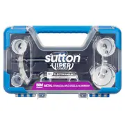 Sutton Tools 8 Piece Bi-Metal Viper Cobalt Electrician Holesaw Set