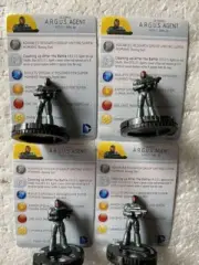 A.R.G.U.S AGENT #005 The Flash DC HeroClix ARGUS x 4 figures