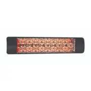 4000 Watt Electric Infrared Dual Element Heater-240 Voltage-Black Finish-Astra