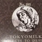 Alice in Wonderland Mad Hatter 1 Inch Pin Black and White Little Art