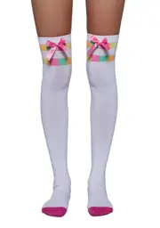 [Dolls Kill x Candyland] Gettin' Stuck Thigh High Socks