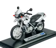 WELLY BMW F650 GS DAKAR 1:18 DIE CAST MODEL NEW IN BOX LICENSED MOTORCYCLE