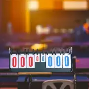 Flip Sports Scoreboard 8 digits for Professional Competitions Billiards