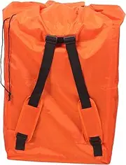 Seat Travel Bag Stroller Storage Lightweight Seat for Travel Gate Check Bag Travel Stroller Bag Stroller Bags for Travel Stroller Cover for Airplane Travel Orange Oxford Cloth