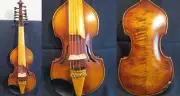 Baroque style SONG Brand master 6×6 strings 14" Viola d'Amore ,rich tone #12374
