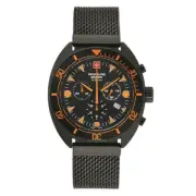 Swiss Alpine Military Men's Watch Chronograph Analog Quartz 7066.9179SAM Steel