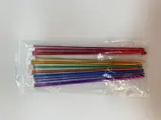 Long Crochet Hook Set 11Pcs Tunisian Crochet Hooks Multicolor Afghan Crochet