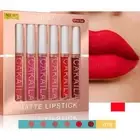 6Pcs Makeup Lipstick Set Liquid Velvet Matte Gloss Lip Nude Lipstick Red Z9E9