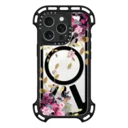 iPhone 16 Pro Ultra Bounce Case MagSafe Compatible FLOWER & GOLD