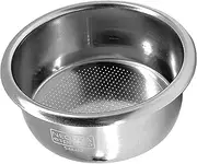 [NEOUZA] Coffee Non-Pressurized Espresso Basket Single Wall Compatible for 54mm Breville 870/875/878/880,Stainless Steel (Double Shot)