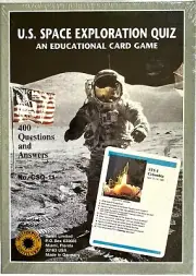 U.S. Space Exploration Quiz Card Game (Smithsonian Institution) BRAND NEW