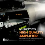 M4D【MUSWAY D1S】音效處理器 DSP擴大機 四聲道擴大機 六聲道DSP 汽車音響改裝 實體店面｜BUBU車用品